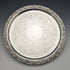 British Vintage Silver Plated Tray Salva Diameter 28cm EHP